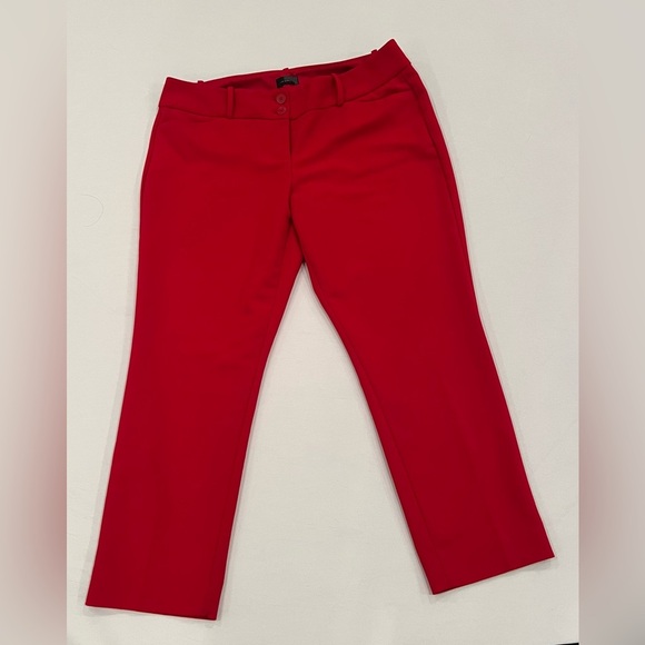 THE LIMITED Red Women's dress Pants/size 14R - Picture 2 of 9
